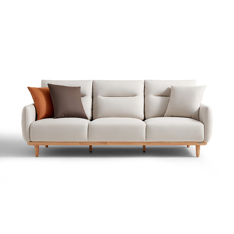 Damian 3-Seater Fabric Sofa