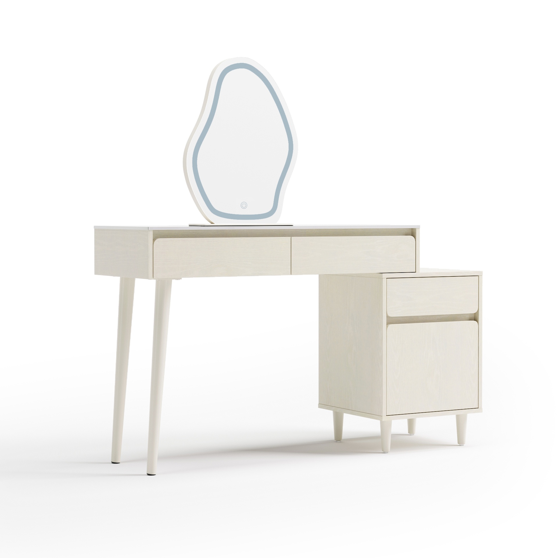 Magnolia Dressing Table with Mirror