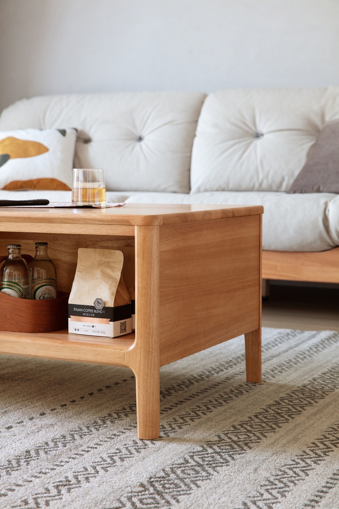 Clark Solid Wood Coffee Table