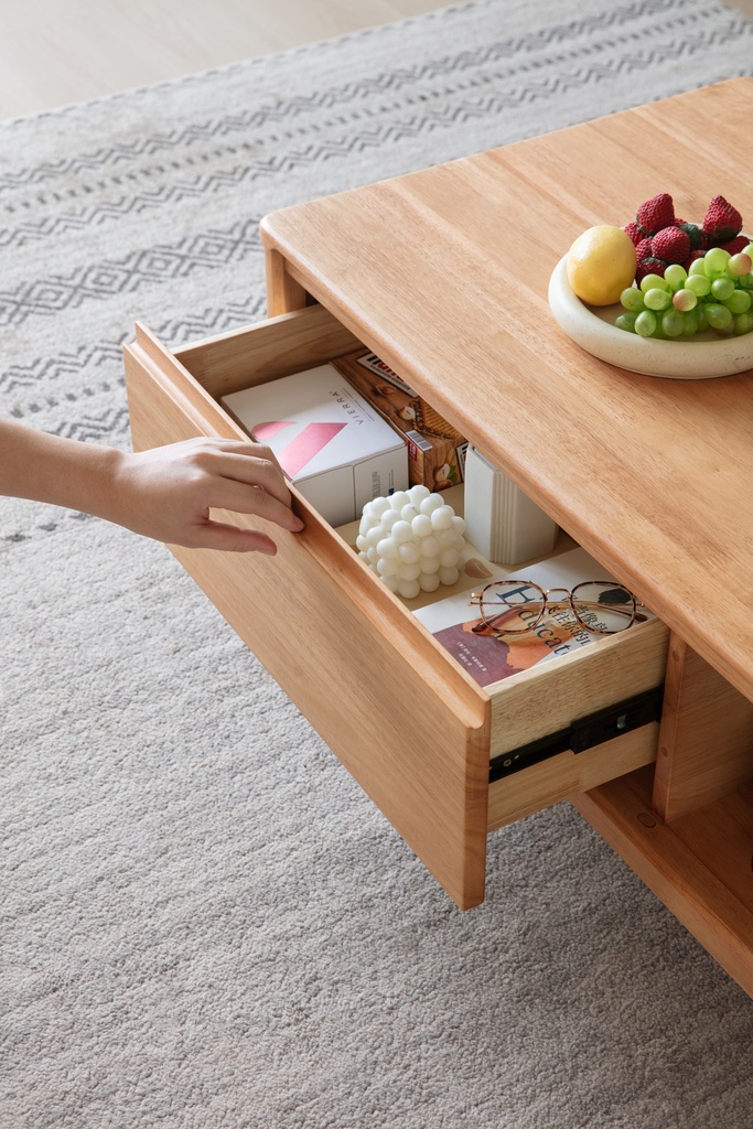 Clark Solid Wood Coffee Table