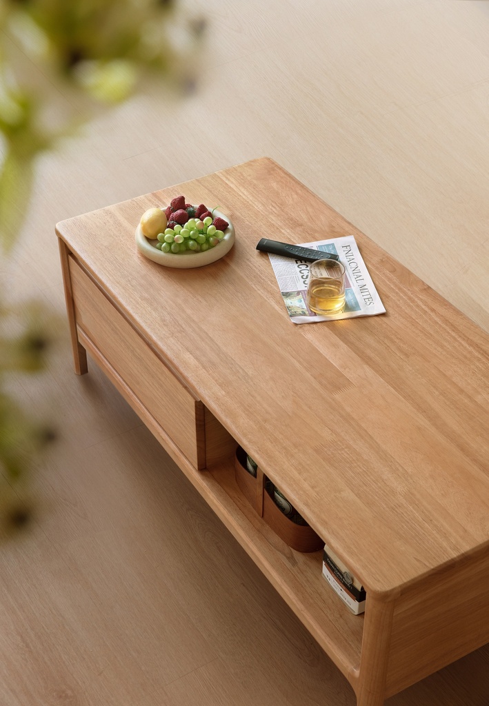 Clark Solid Wood Coffee Table