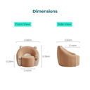 Animal Fabric Kid's Sofa