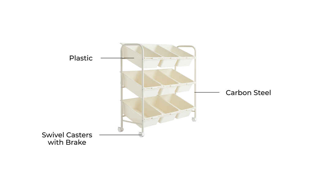 Clement 9-Grid Storage Shelf