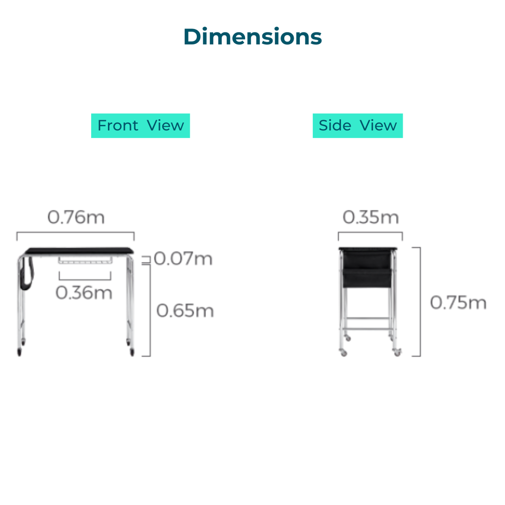 Almer Movable Table