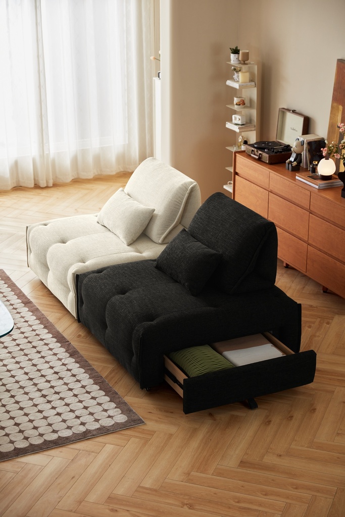 Charlotte Multi-Functional Modular Fabric Sofa Bed