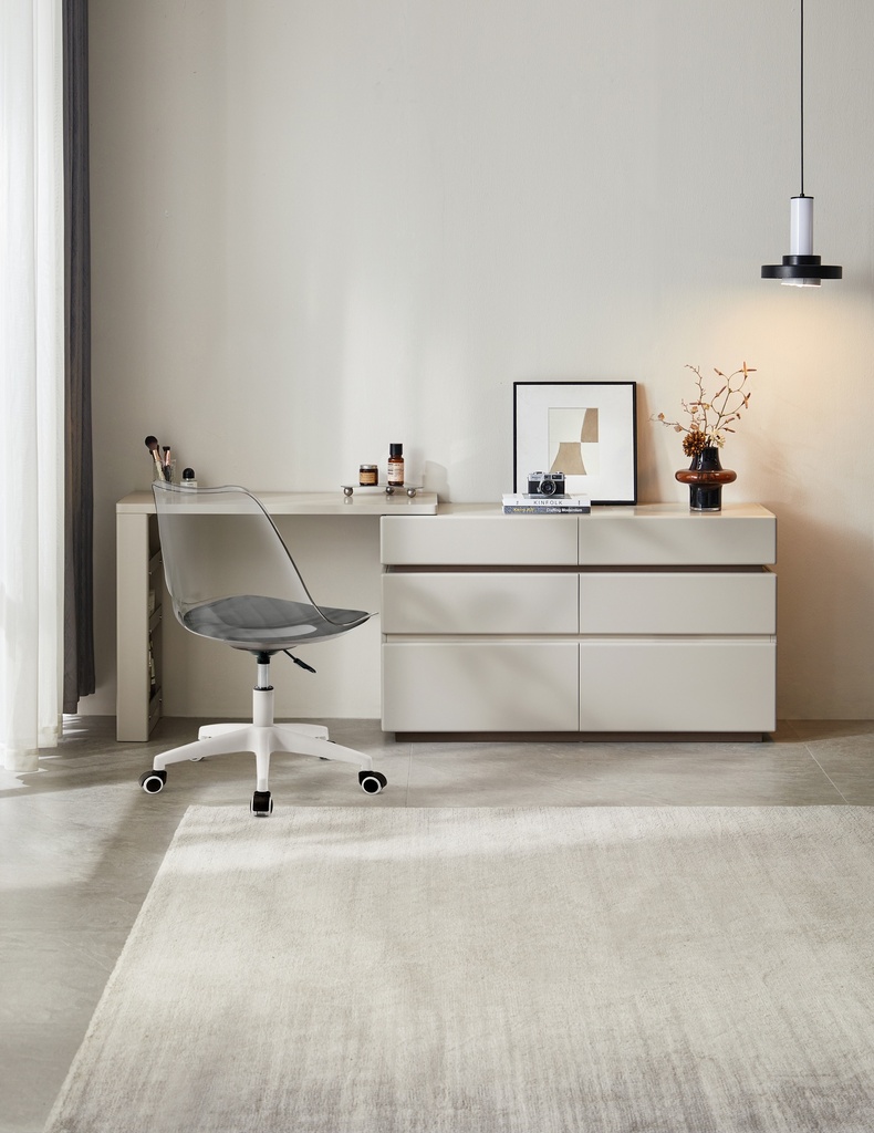 Ivanna Office Chair (Grey)