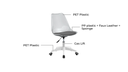 Ivanna Office Chair (Grey)