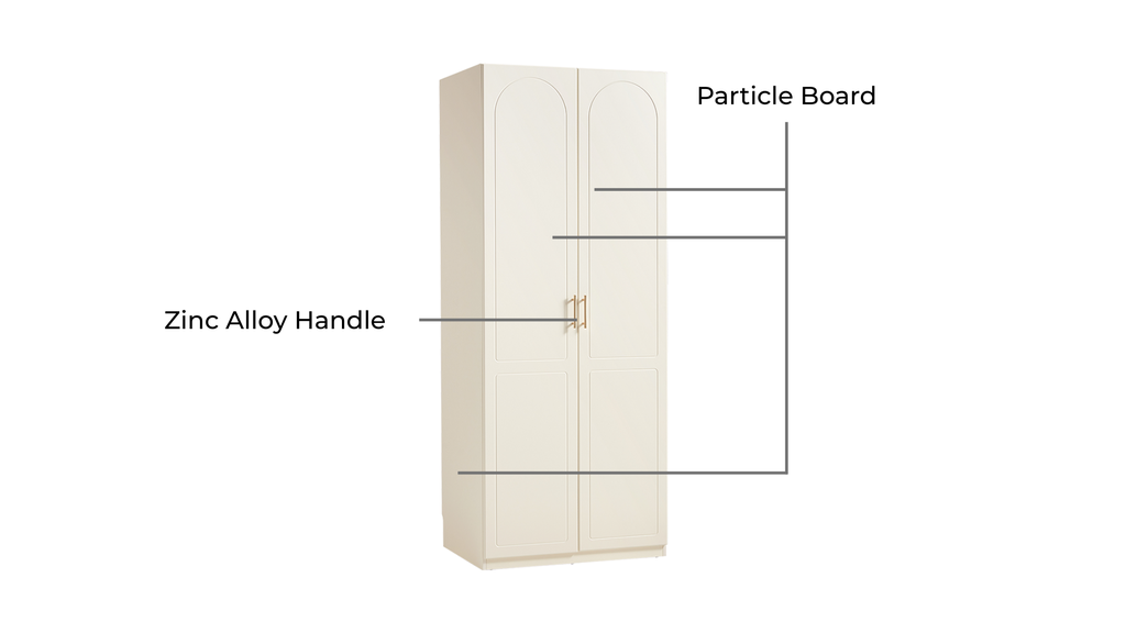 Clara Wardrobe Cabinet