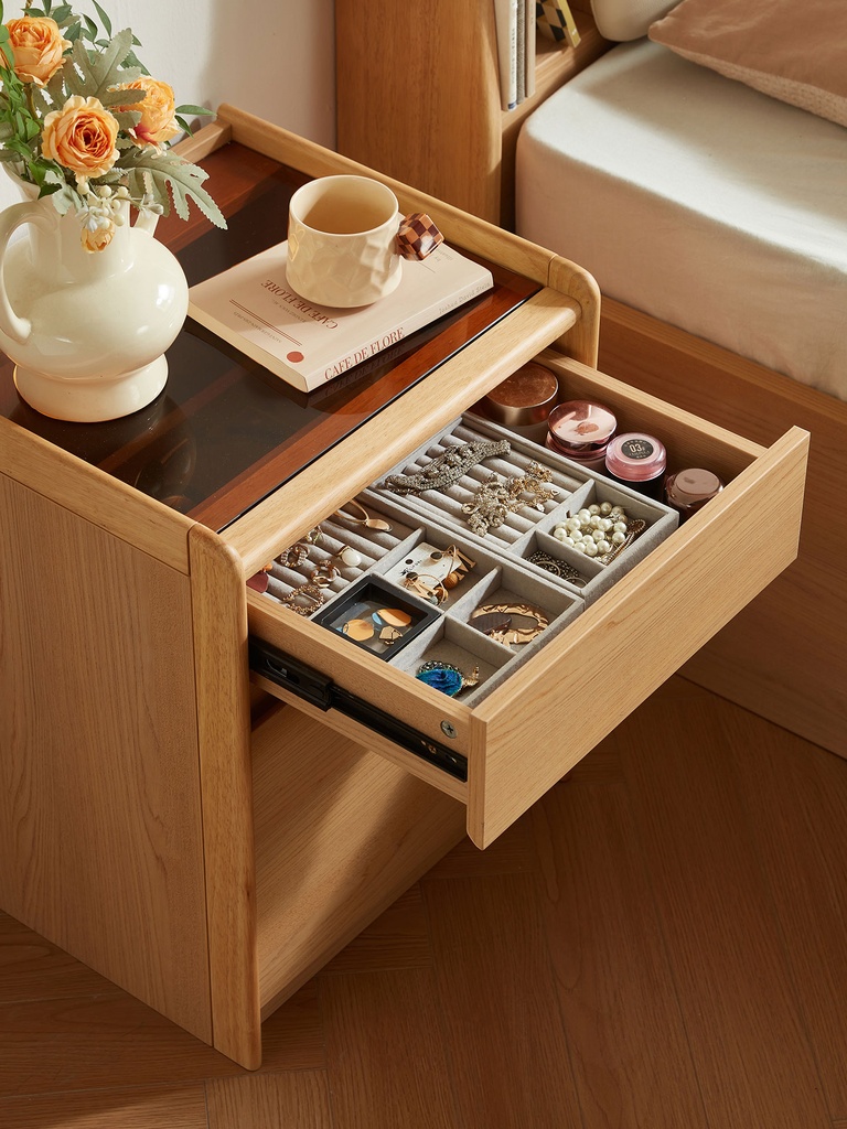 Onyx 3-Drawer Night Stand