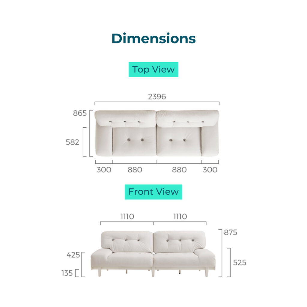 Dixie 3-Seater Sofa