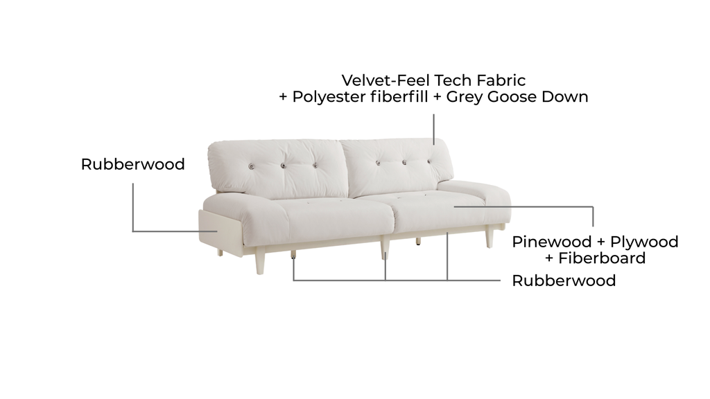 Dixie 3-Seater Sofa