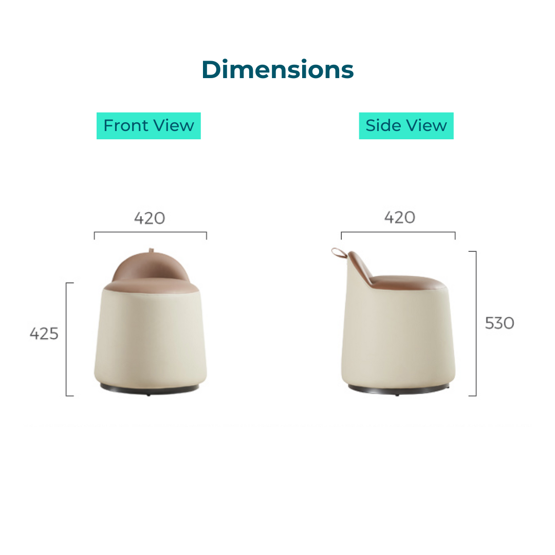 Leonze Dressing Stool