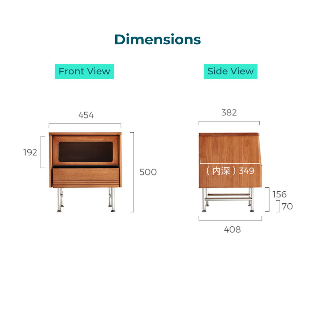 Cirilo Bedside Table