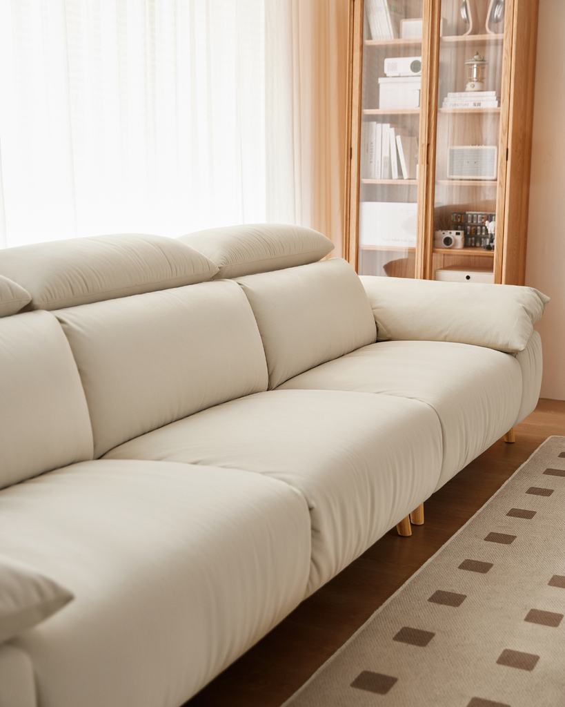 Daphne 3-Seater Fabric Sofa