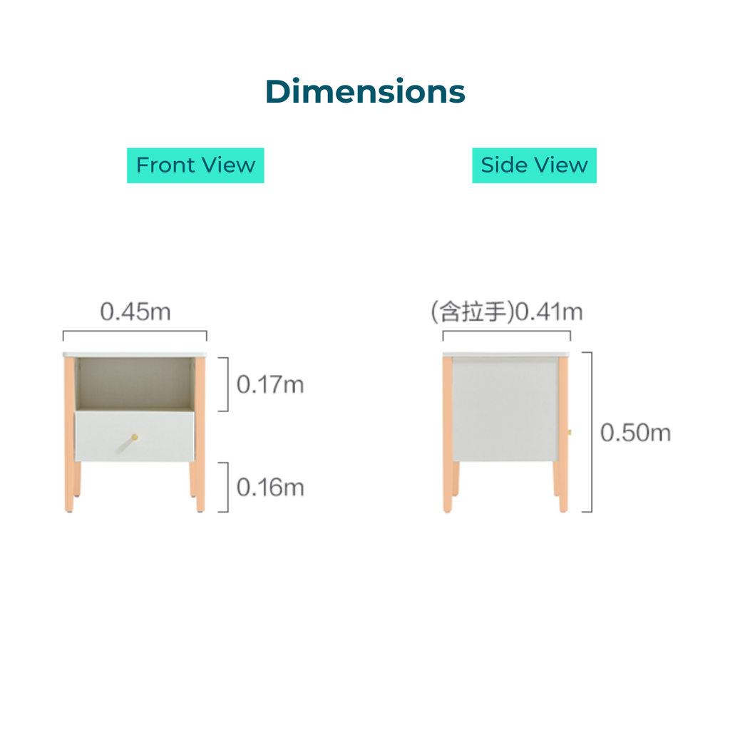 Edward Bedside Table