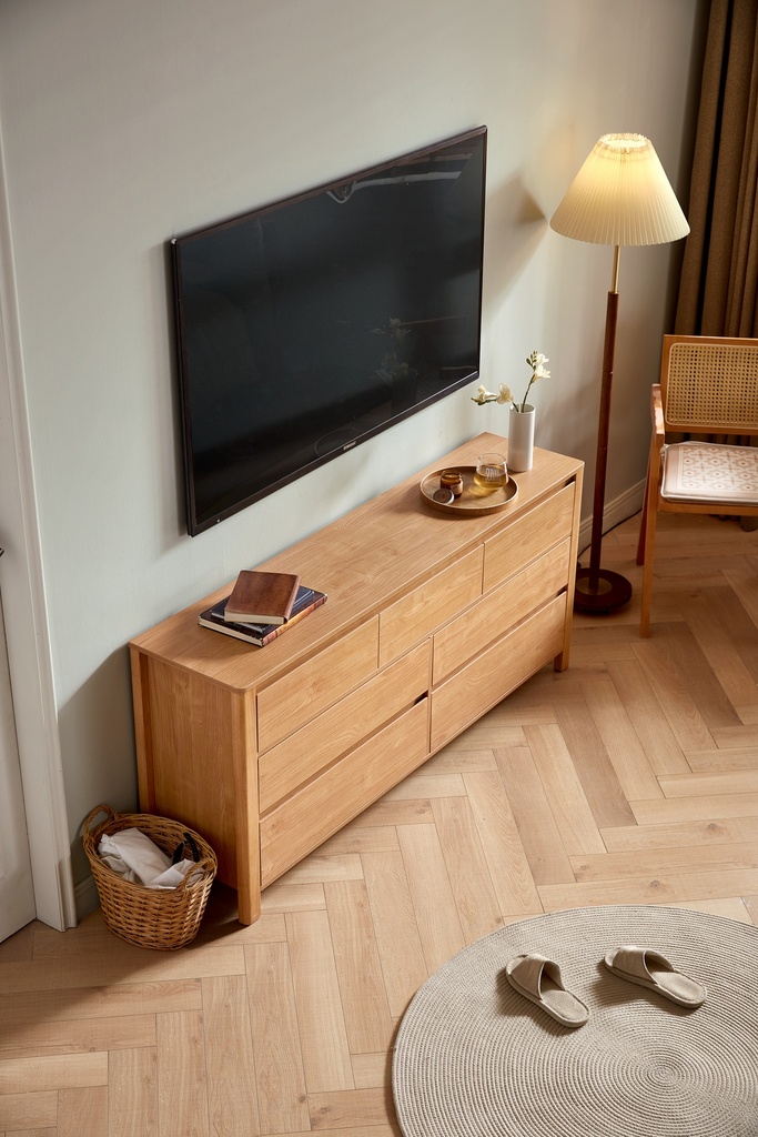 Elise Melamine TV Stand