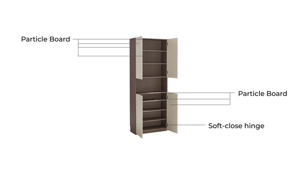 Fujie 2-Row Storage Cabinet
