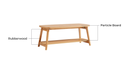 Madeline Single-Layer Coffee Table