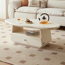 Pipa White Melamine Coffee Table