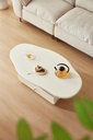 Pipa White Melamine Coffee Table