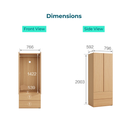 Mason Wardrobe (2.4m)