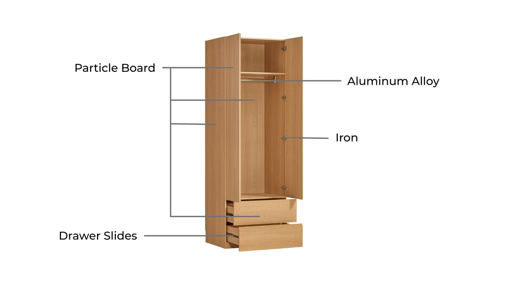 Mason Wardrobe (2.4m)