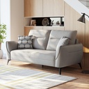 Stefan Smooth Fabric Sofa 