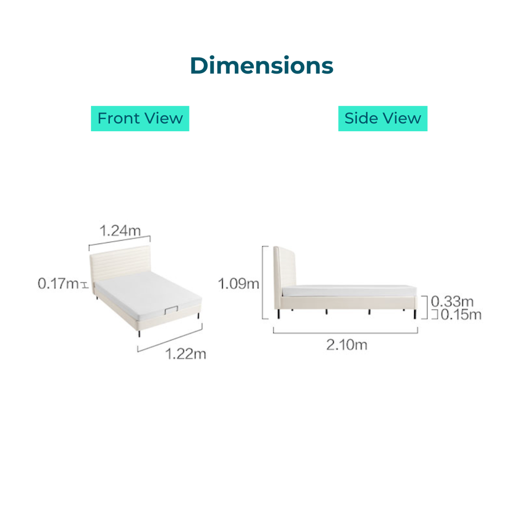 Sinclair Tech Fabric Bed