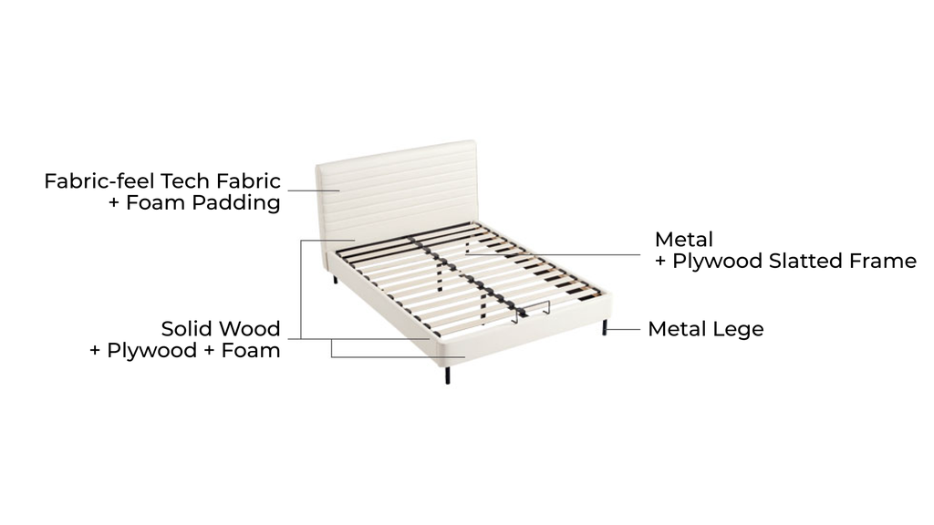 Sinclair Tech Fabric Bed