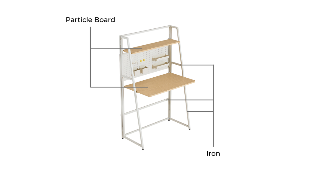 Senna Folding Computer Desk 
