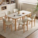 Tanner Solid Wood Dining Table Set