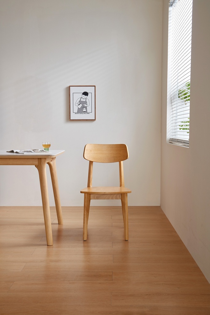 Serenity Solid Wood Dining Chair (2 pcs)