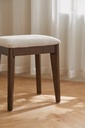 Stevie Solid Wood Dining Stool Chair (2pcs) 