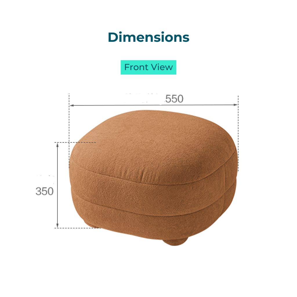 Orlando Fabric Stool 