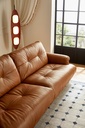 Nathan Brown Eco Leather Sofa