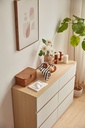 Oswald Melamine 6-Drawer Cabinet 