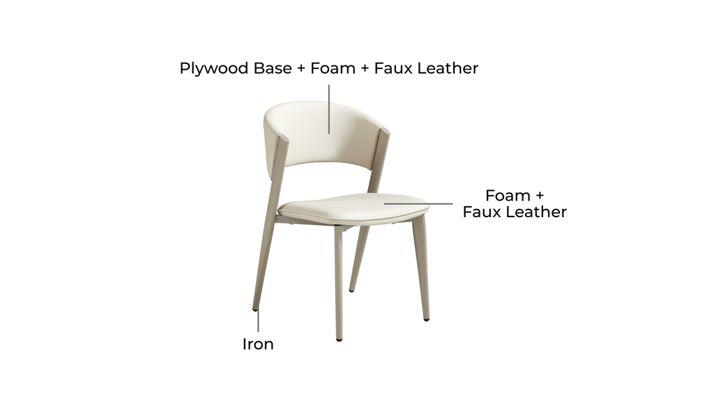 Lumari Leather Dining Chair (2 pcs) 