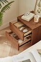 Adora Solid Wood Bedside Table 