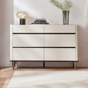 Liam Melamine 6-Drawer Cabinet