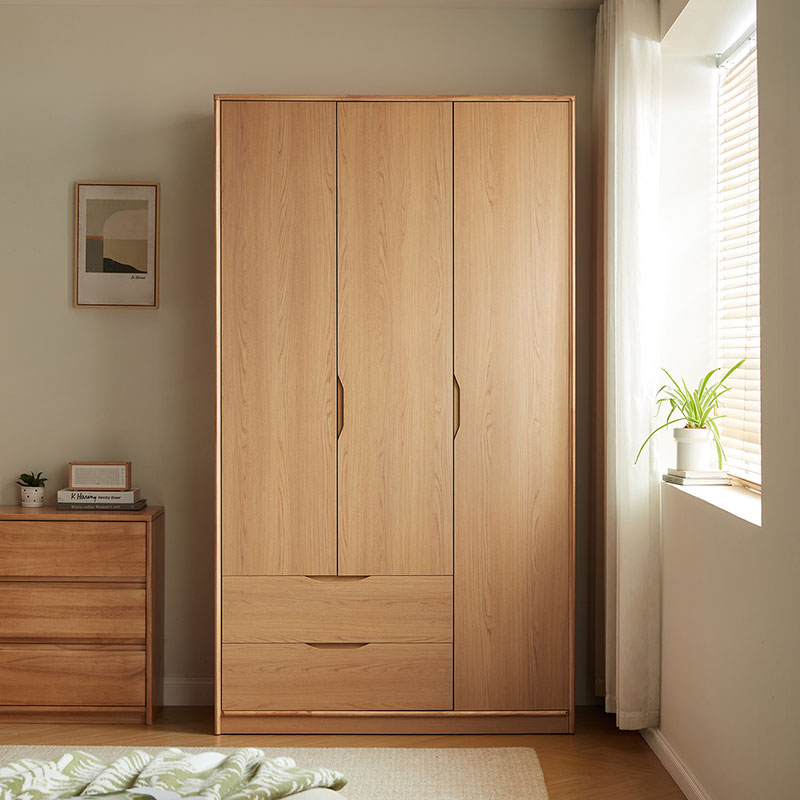Kerby 3-Door Wardrobe Cabinet