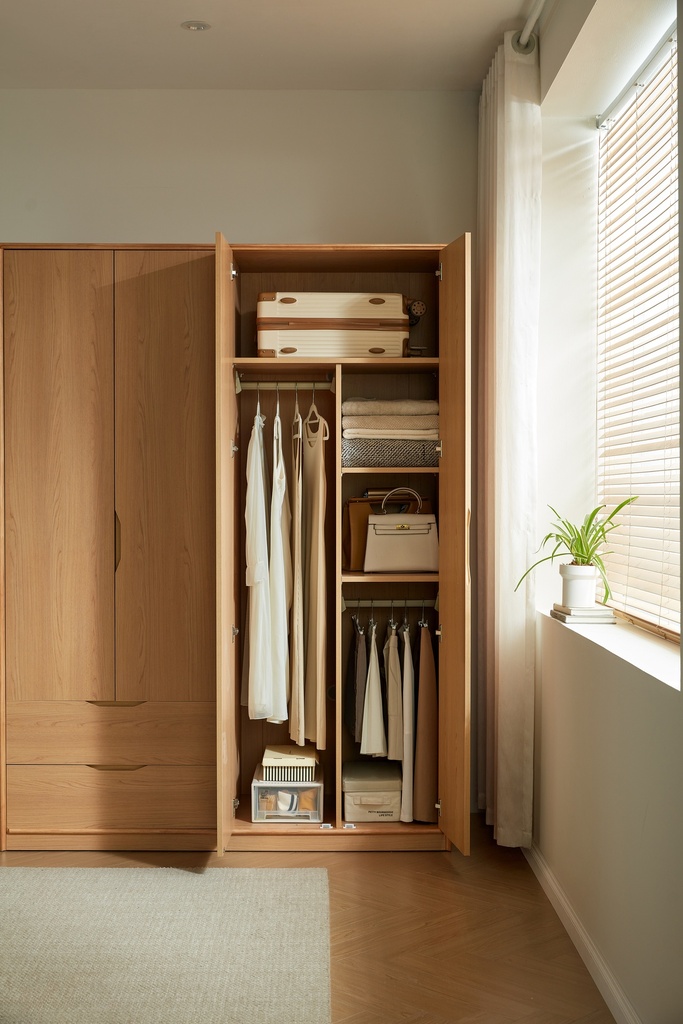 Kerby 3-Door Wardrobe Cabinet