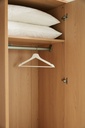 Kerby 3-Door Wardrobe Cabinet
