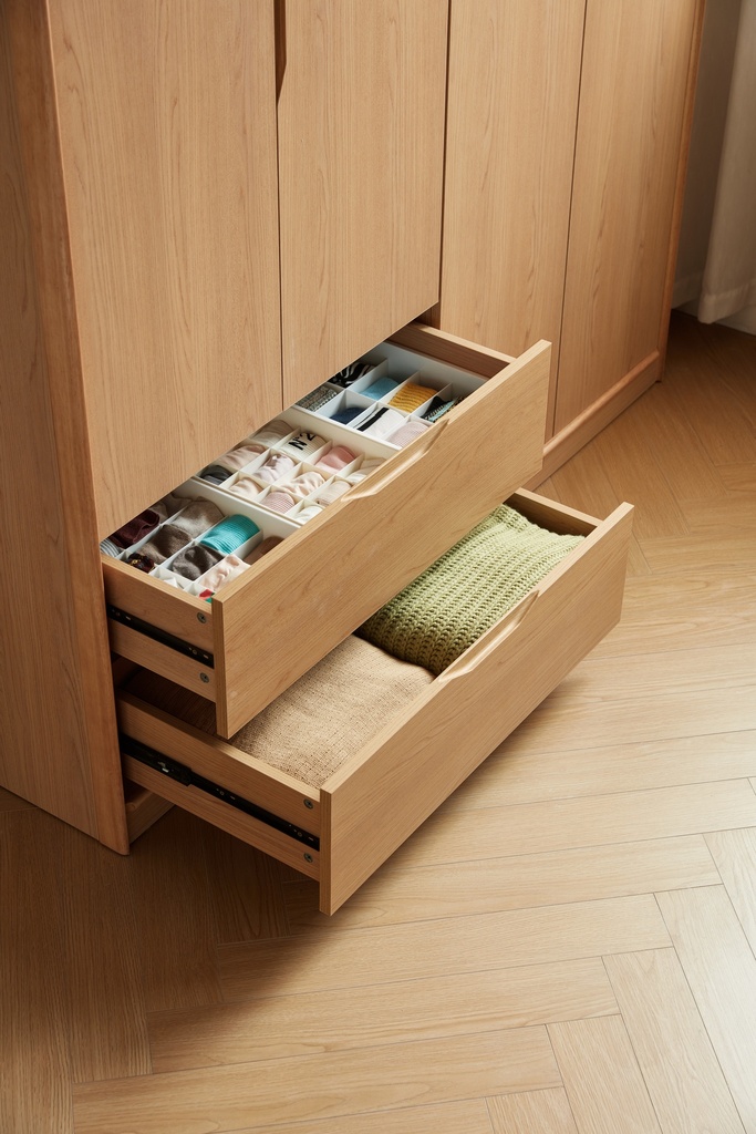 Kerby 3-Door Wardrobe Cabinet