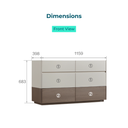 Sheldon 6-Drawer Cabinet