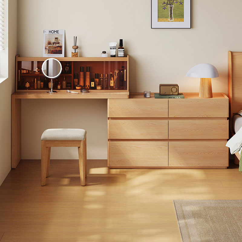 Saphira Dressing Table Set with Stool