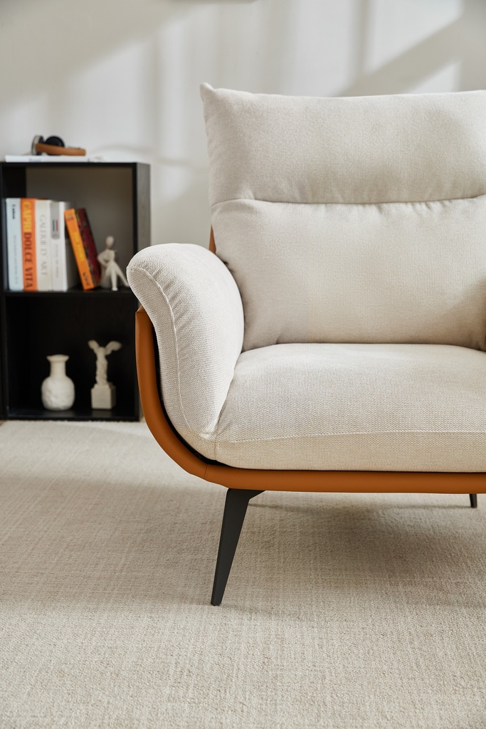 Ophelia Fabric Accent Chair 