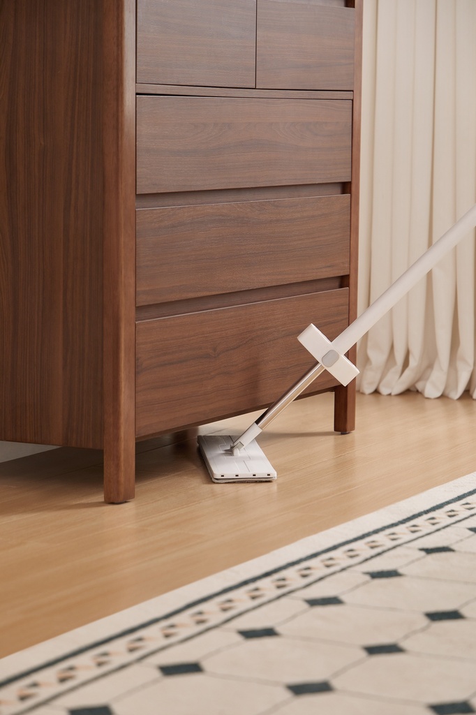 Paxton Walnut Melamine Side Cabinet 