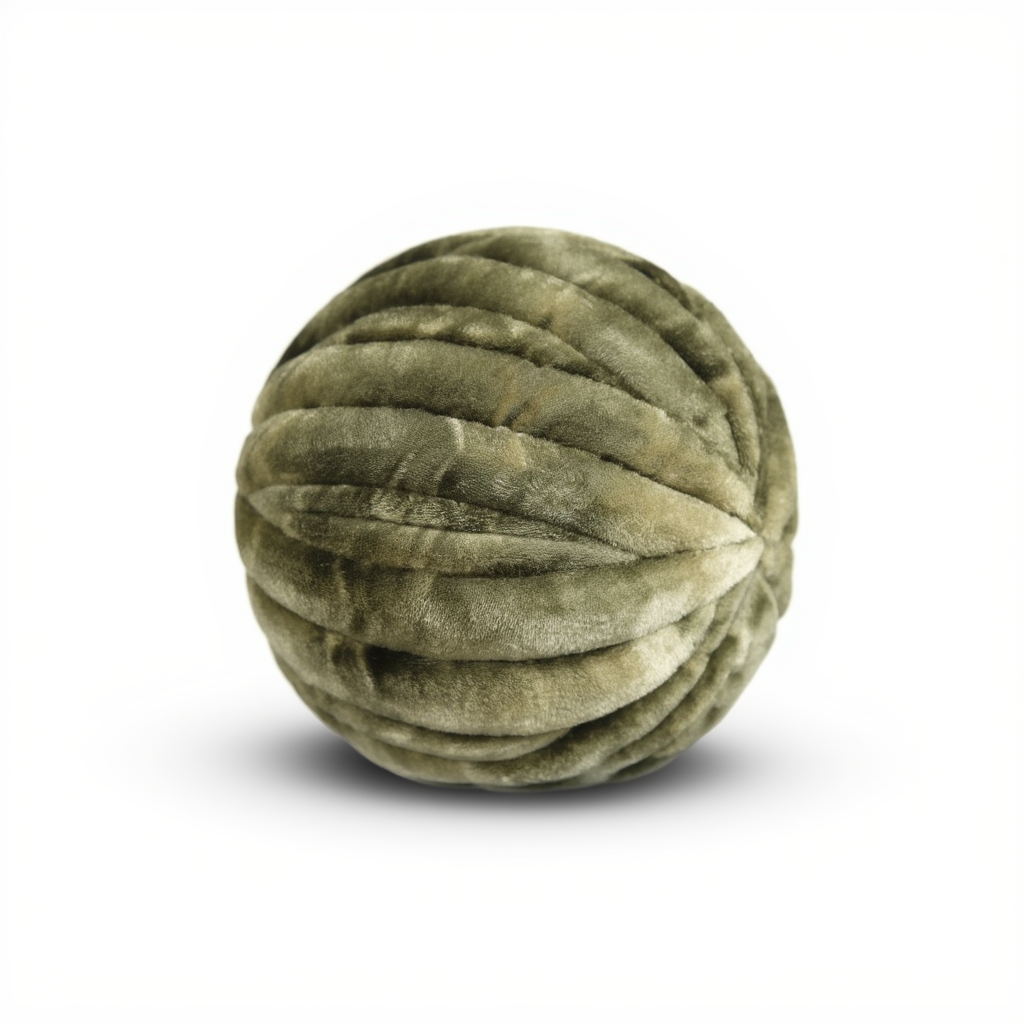 Tie-Dyed Green Pillow