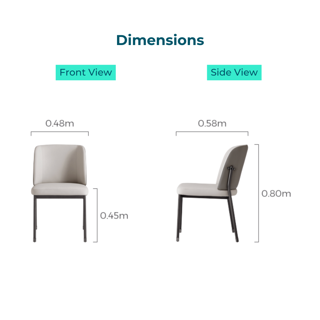 Kia Dining Chair (2 pcs)