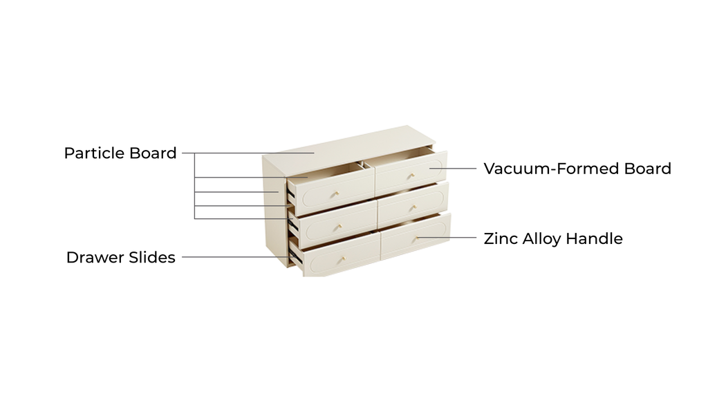 Francine 6-Drawer Cabinet